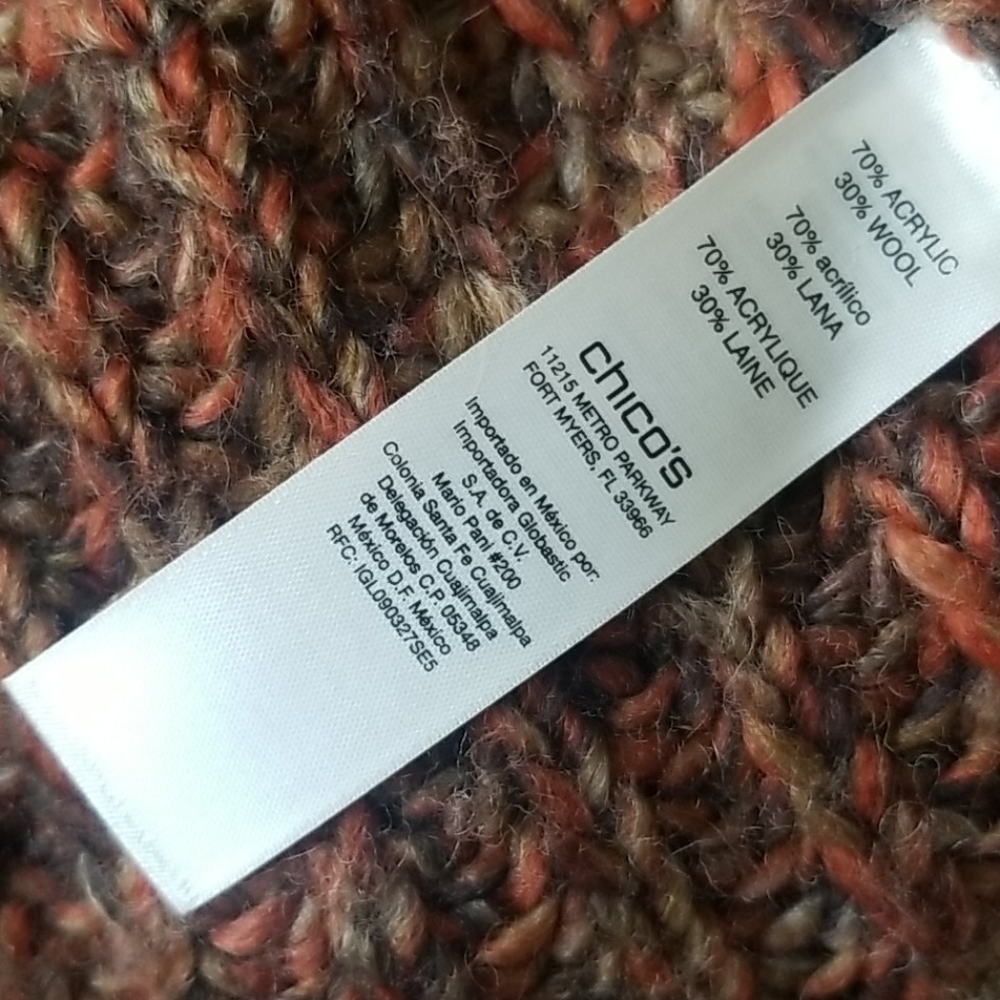 Chico's Katarina Hardware Fringe Cardigan - Picture 9 of 10